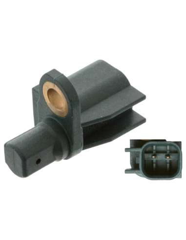 Sensor, revoluciones de la rueda Tras. Swag 50 94 6317 - SWAG SENSOR ABS