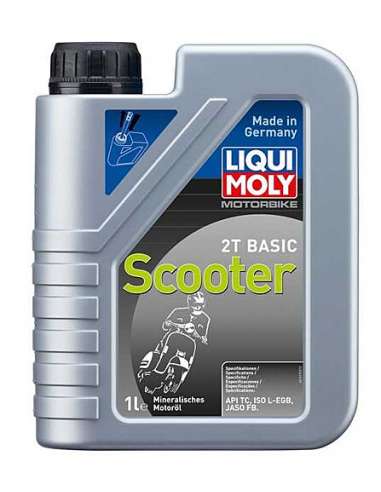 Liqui Moly 1619 - Aceite Motorbike 2T Basic Scooter 1L