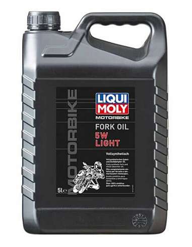 Liqui Moly 1623 - Aceite Motorbike Fork Oil 5W light 5L