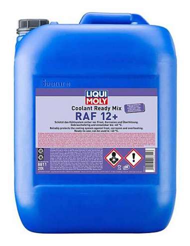 Liqui Moly 8811 - Anticongelante Coolant Ready Mix RAF 12+ 20L