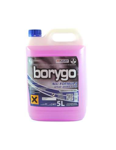 Anticongelante refrigerante Borygo 30% Orgánico Rosa - 5L