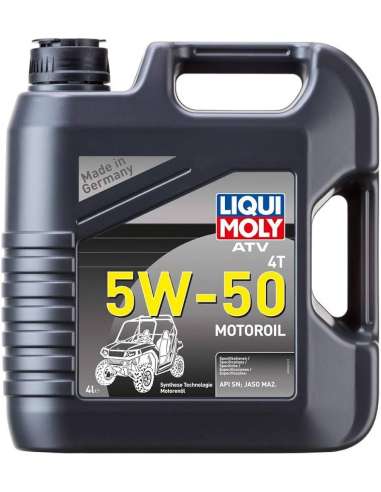 Liqui Moly 20738 - Aceite Motoroil ATV 4T 5W-50 4L