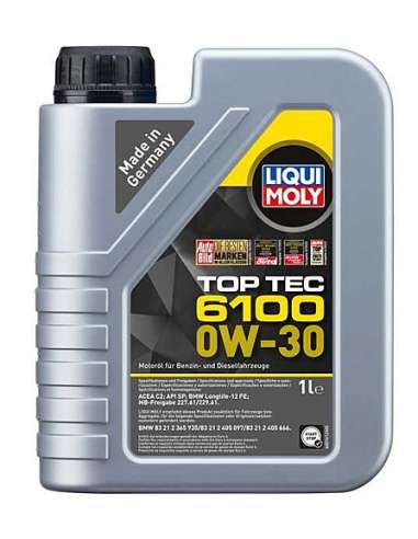 Liqui Moly 20777 - Aceite Top Tec 6100 0W-30 1L