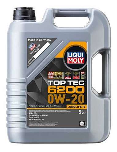 Liqui Moly 20789 - Aceite Top Tec 6200 0W20 5L