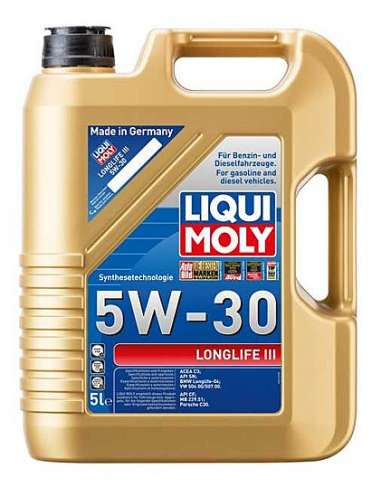 Liqui Moly 20822 - Aceite Longlife III 5W-30 5L