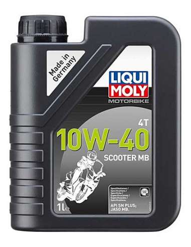 Liqui Moly 20832 - Motorbike 4T 10W-40 Scooter MB 1L