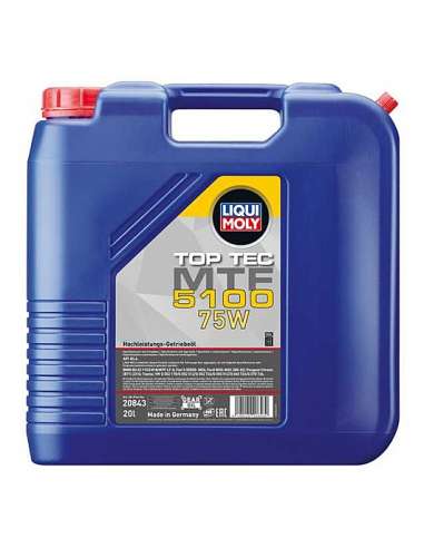 Liqui Moly 20843 - Aceite para el cambio Top Tec MTF 5100 75W 20L