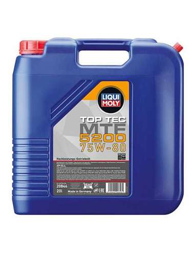 Liqui Moly 20846 - Aceite cambio Top Tec MTF 5200 75W-80 20L