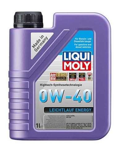 Liqui Moly 21222 - Aceite Leichtlauf Energy 0W-40 1L