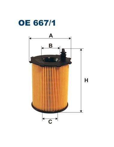 Filtro de Aceite - Filtron OE667/1