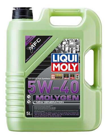 Liqui Moly 8536 - Aceite Molygen New Gene­ra­tion 5W-40 5L