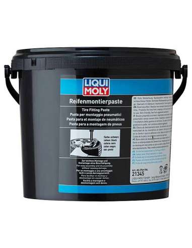 Liqui Moly 21345 - Pasta para el montaje de neumá­ticos negra 5 Kg