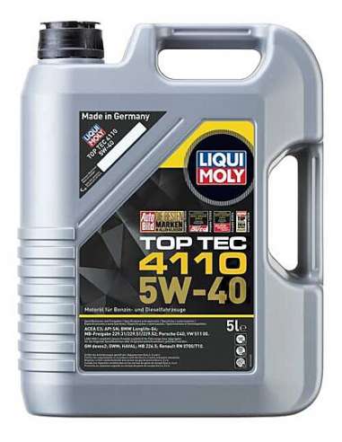 Liqui Moly 21479 - Aceite Top Tec 4110 5W-40 5L