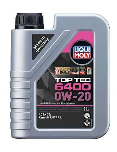 Liqui Moly 21584 - Aceite Top Tec 6400 0W-20 1L