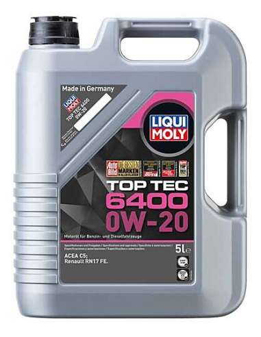 Liqui Moly 21585 - Aceite Top Tec 6400 0W-20 5L