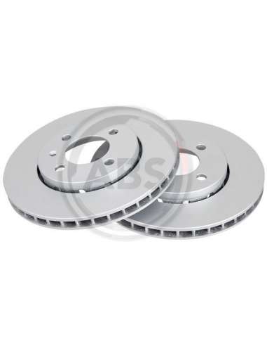 Disco de freno Abs 18158 - DISCOS DE FRENO SEAT/VOLKSWAGEN COATED