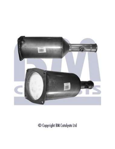 Filtro hollín/partículas, sistema escape Bm Catalysts BM11011 - DPF CITROEN C5 Approved