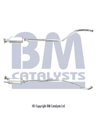 Filtro hollín/partículas, sistema escape Bm Catalysts BM11014 - DPF RENAULT LAGUNA Approved