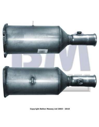 Filtro hollín/partículas, sistema escape Bm Catalysts BM11021 - DPF PEUGEOT 607 Approved