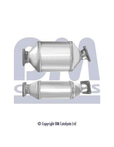 Filtro hollín/partículas, sistema escape Bm Catalysts BM11030 - DPF BMW 525d Approved