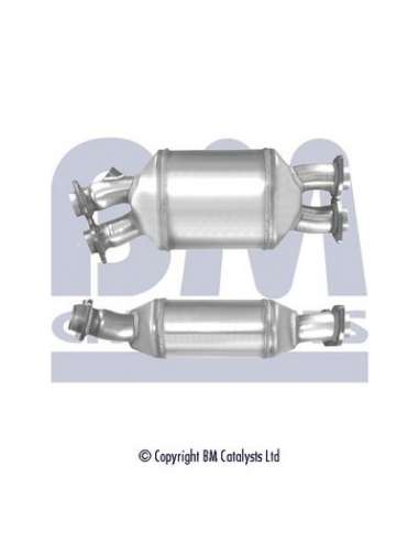 Filtro hollín/partículas, sistema escape Bm Catalysts BM11031 - DPF BMW 535d Approved