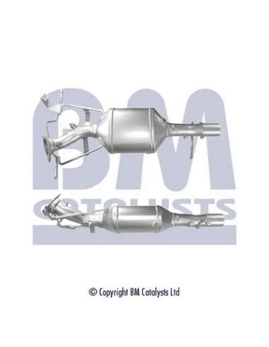 Filtro hollín/partículas, sistema escape Bm Catalysts BM11047 - DPF LAND ROVER FREELANDER Approved