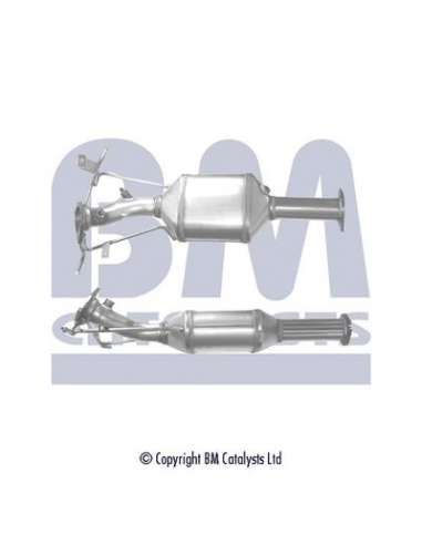 Filtro hollín/partículas, sistema escape Bm Catalysts BM11090 - DPF VOLVO S80 Approved