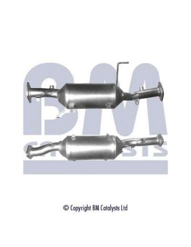 Filtro hollín/partículas, sistema escape Bm Catalysts BM11091 - DPF MITSUBISHI MONTERO Approved