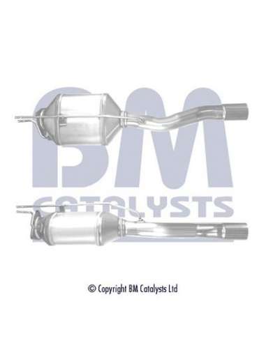 Filtro hollín/partículas, sistema escape Bm Catalysts BM11095 - DPF VOLKSWAGEN PHAETON Approved