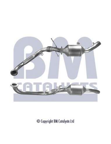 Filtro hollín/partículas, sistema escape Bm Catalysts BM11115 - DPF MERCEDES A160 Approved