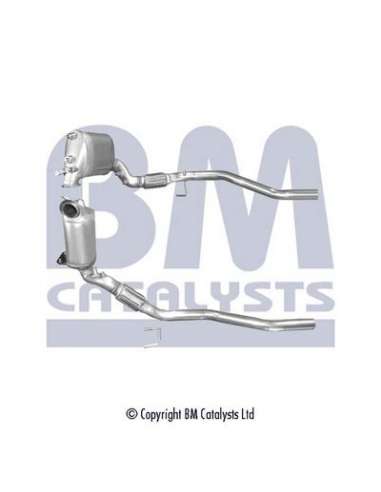 Filtro hollín/partículas, sistema escape Bm Catalysts BM11118 - DPF AUDI A3 Approved