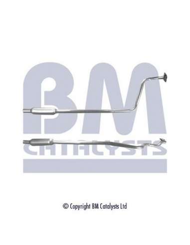 Tubo de escape Bm Catalysts BM50048 - Connecting Pipe TOYOTA YARIS