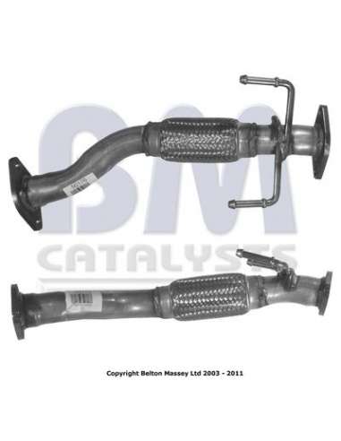 Tubo de escape Bm Catalysts BM50176 - Connecting Pipe HYUNDAI GETZ