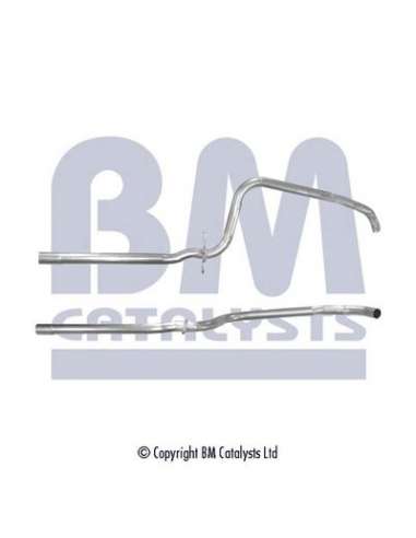 Tubo de escape Bm Catalysts BM50256 - Connecting Pipe VOLKSWAGEN TOURAN