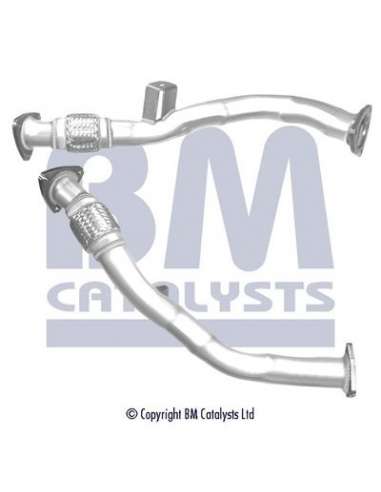 Tubo de escape Bm Catalysts BM50511 - Connecting Pipe AUDI A4