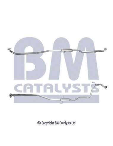 Tubo de escape Bm Catalysts BM50572 - Connecting Pipe TOYOTA YARIS