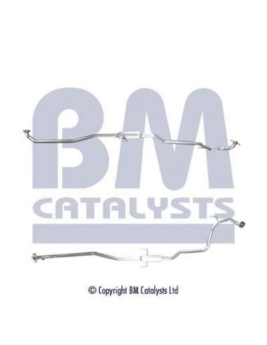 Tubo de escape Bm Catalysts BM50573 - Connecting Pipe TOYOTA YARIS