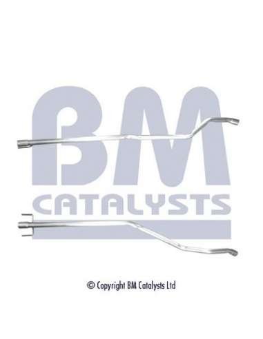 Tubo de escape Bm Catalysts BM50623 - Connecting Pipe OPEL ASTRA H
