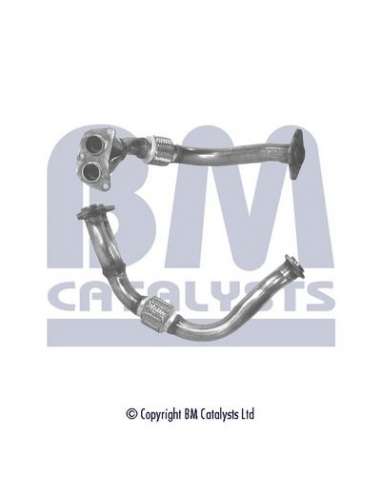 Tubo de escape Bm Catalysts BM70084 - Front Pipe TOYOTA CARINA