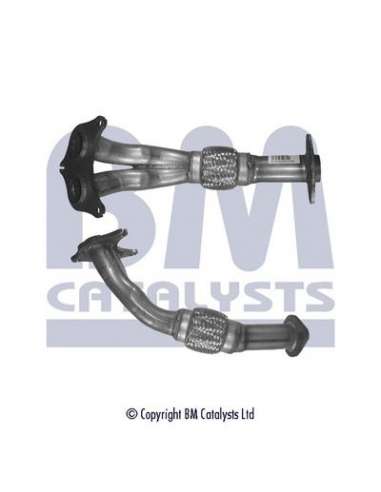 Tubo de escape Bm Catalysts BM70140 - Front Pipe TOYOTA CARINA