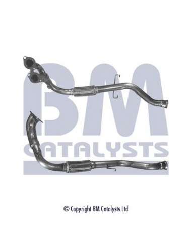 Tubo de escape Bm Catalysts BM70206 - Front Pipe SAAB 900