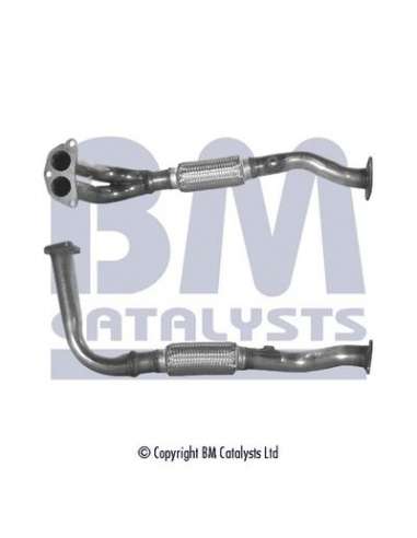 Tubo de escape Bm Catalysts BM70257 - Front Pipe HYUNDAI LANTRA