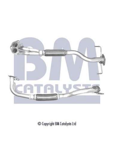 Tubo de escape Bm Catalysts BM70260 - Front Pipe MITSUBISHI GALANT