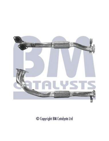 Tubo de escape Bm Catalysts BM70273 - Front Pipe SAAB 9000