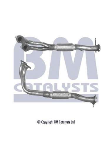 Tubo de escape Bm Catalysts BM70327 - Front Pipe SAAB 9000
