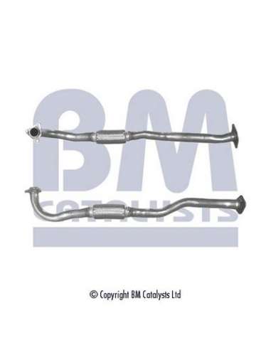 Tubo de escape Bm Catalysts BM70340 - Front Pipe NISSAN PRIMERA