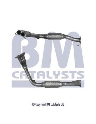 Tubo de escape Bm Catalysts BM70381 - Front Pipe MITSUBISHI SHOGUN PININ