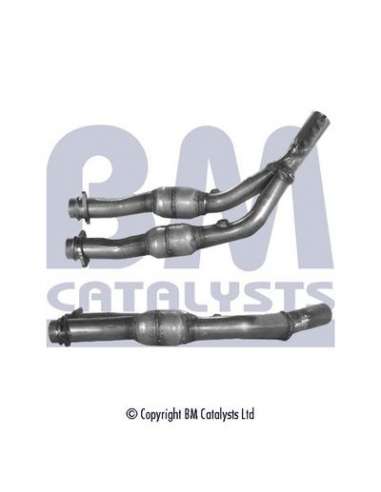 Tubo de escape Bm Catalysts BM70406 - Front Pipe JAGUAR XJR