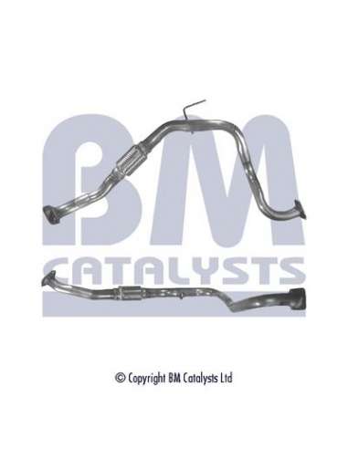 Tubo de escape Bm Catalysts BM70408 - Front Pipe ISUZU PICK-UP