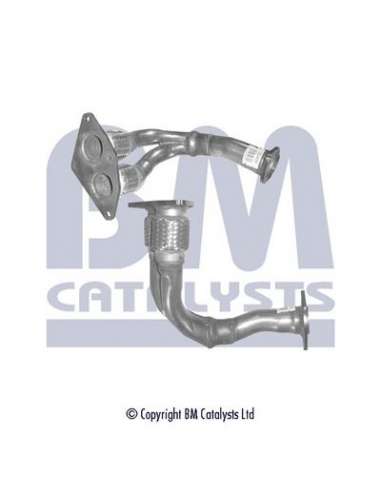 Tubo de escape Bm Catalysts BM70409 - Front Pipe RENAULT MEGANE